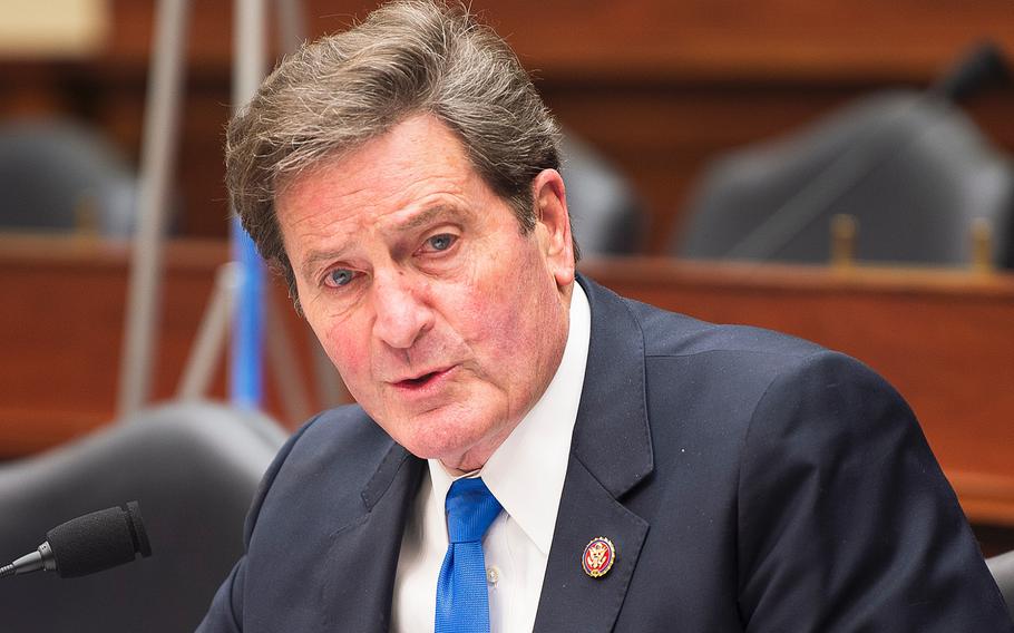 Chairman of the House Armed Services Subcommittee on Readiness John Garamendi, D-Calif., attends a hearing on Capitol Hill in Washington on Thursday, Dec. 5, 2019.
