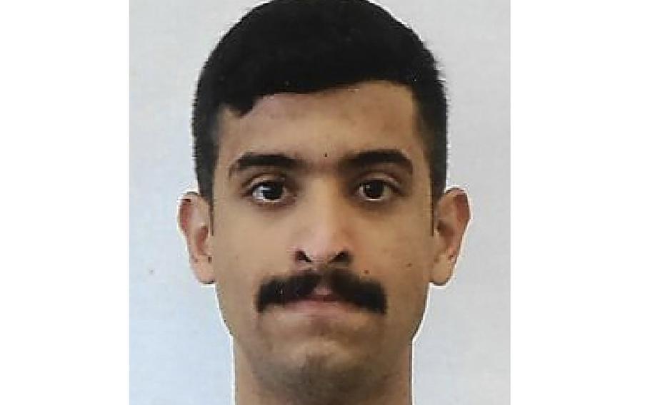 An undated file photo provided by the FBI shows Mohammed Alshamrani.