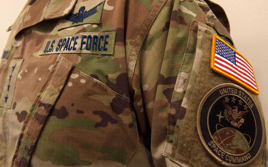 U.S. Space Force, the nation's newest military branch revealed its name tapes, which attach to the uniform on Twitter. 