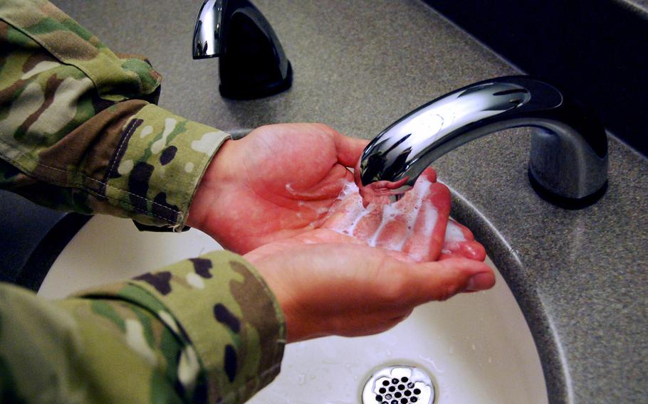 Proper hand-washing can help prevent the spread of infectious disease.