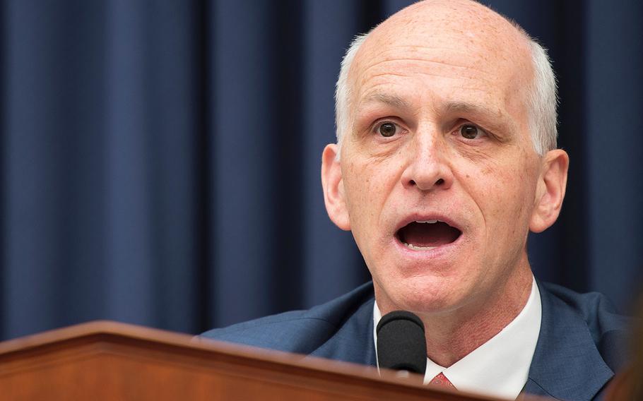 Chairman of the House Armed Services Committee Adam Smith, D-Wash., asks a question during a hearing on Capitol Hill in Washington on Wednesday, Feb. 26, 2020. Smith called attempts by President Donald Trump's administration to circumvent congressional control of federal spending “an enormous problem."