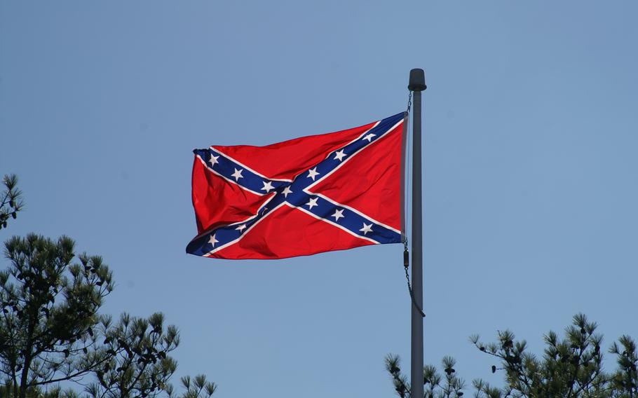 A Confederate flag is shown in this Jan. 31, 2009 file photo.