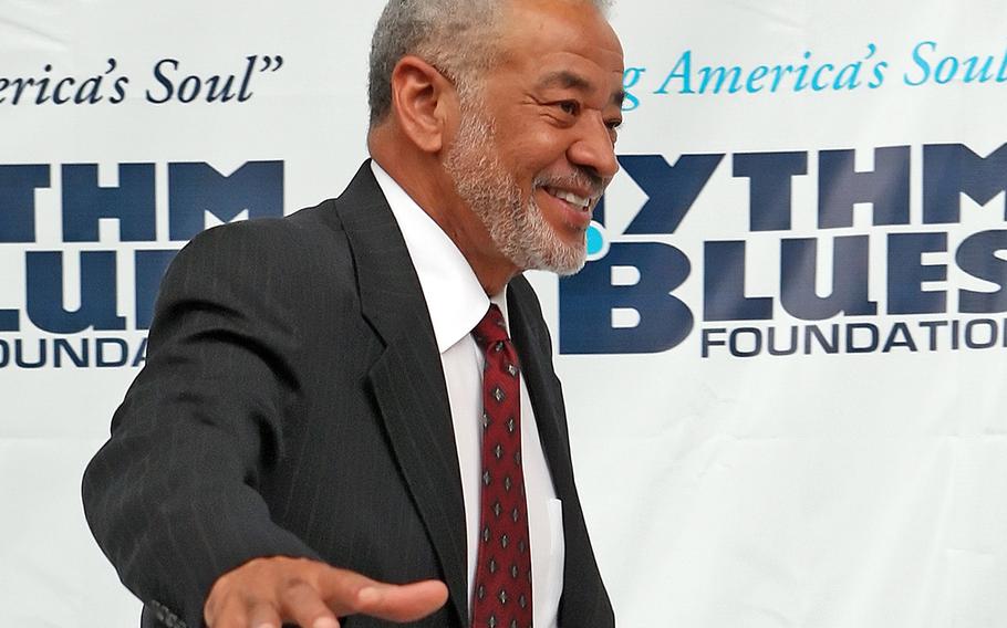 Bill Withers, at the 2008 Rhythm & Blues Foundation's Pioneer Awards in Philadelphia.