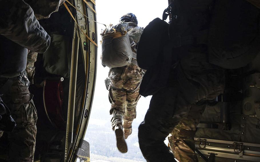 Paratroopers are among the service members typically receiving special monthly pay who will continue collecting those payments even if they cannot complete requirements due to the coronavirus pandemic.