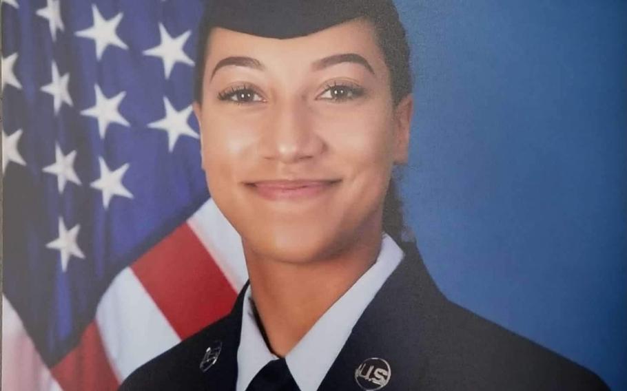 Natasha Aposhian, a 21-year-old from Phoenix, Ariz., was just beginning her Air Force career at the North Dakota base, her parents Brian Murray and Megan Aposhian said Tuesday in a statement about their daughter’s death. 
