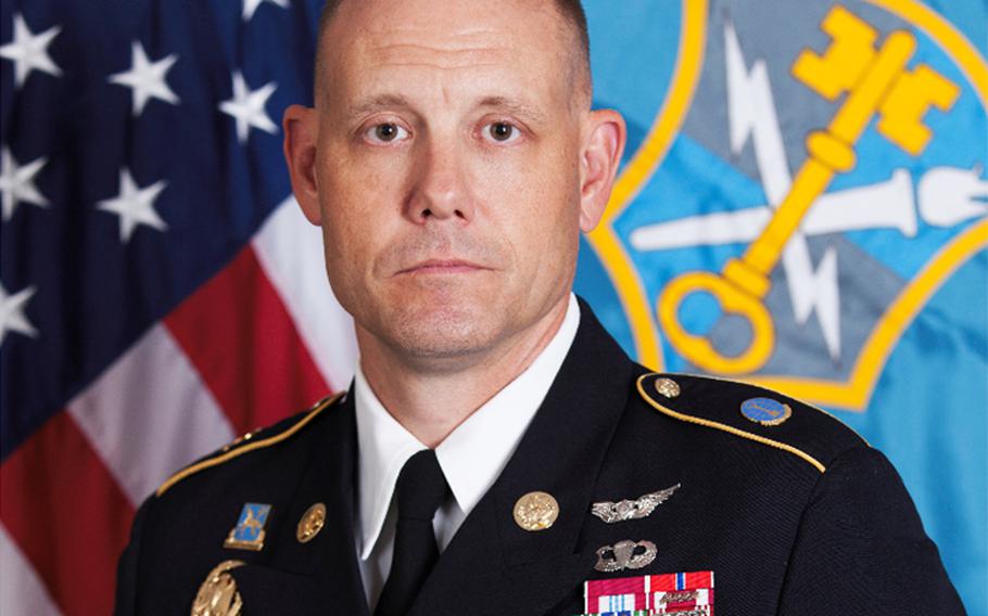 Command Sgt. Maj. Eric M. Schmitz