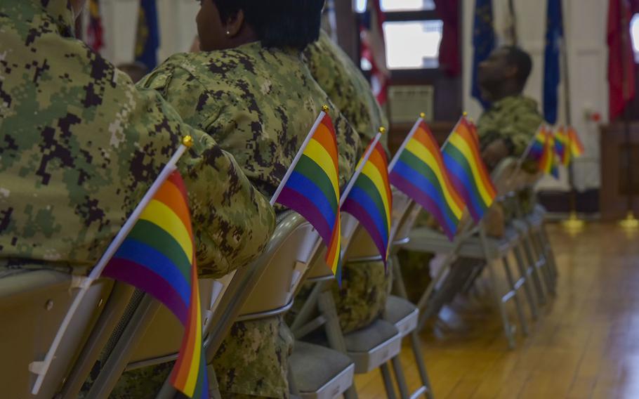 Commander, Fleet Activities Yokosuka's Multi-Cultural Committee hosted a 2019 Lesbian, Gay, Bisexual and Transgender Pride Month observance June 25, 2019.