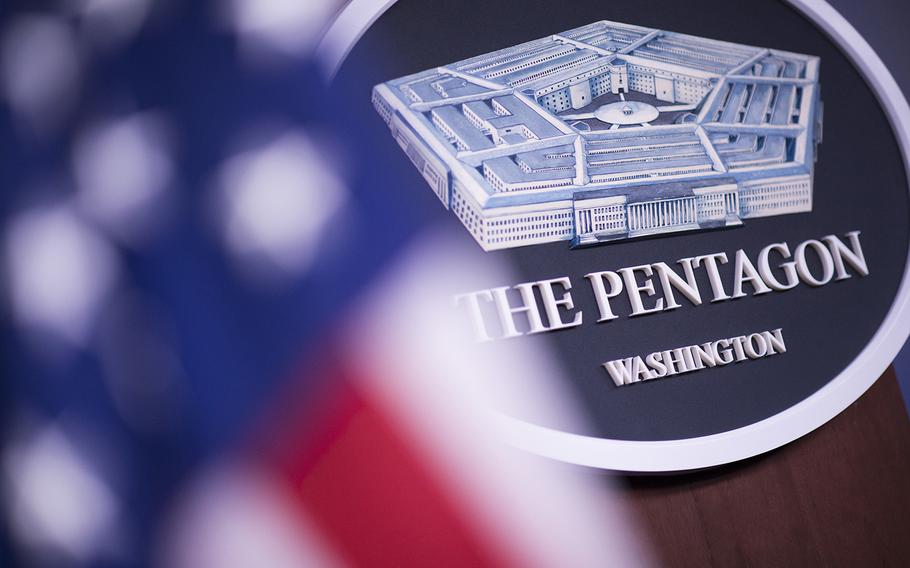 The Pentagon Press Briefing Room at the the Pentagon, Washington, D.C., on Tuesday, July 7, 2020.