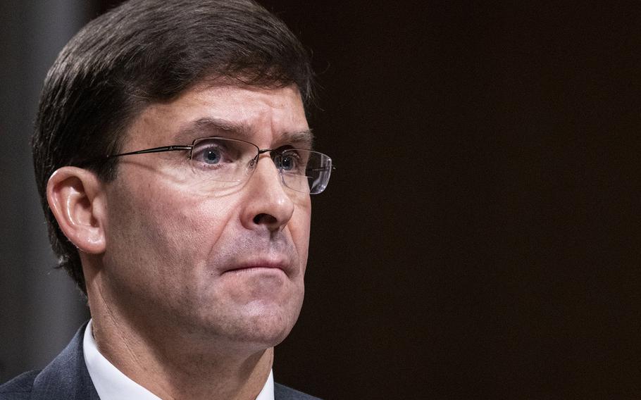 Defense Secretary Mark Esper