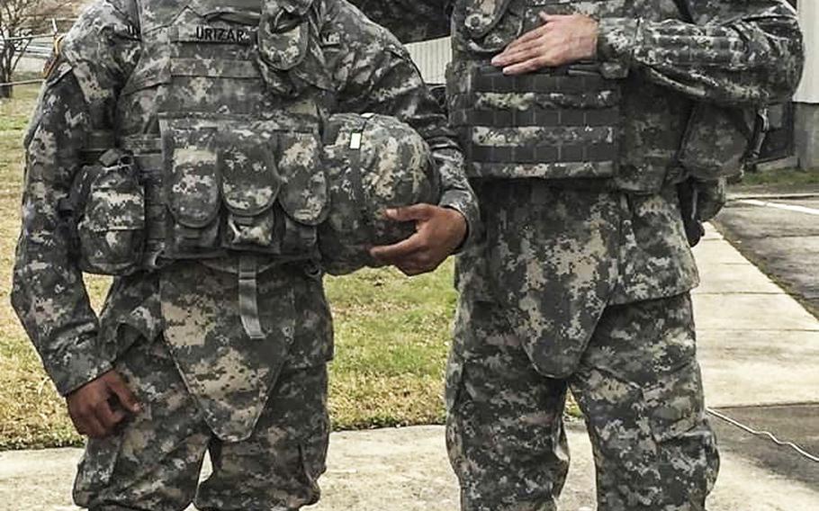 Authorities found the remains of Army Pvt. Gregory Wedel-Morales, right, near Fort Hood in Texas in June 2020. He was reported missing in September 2019.