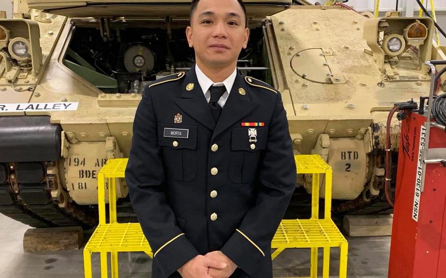 Pvt. Mejhor Morta, 26, joined the Army in September as a Bradley Fighting Vehicle mechanic. His body was found last week at a lake near Fort Hood, Texas, where he was stationed since May. 