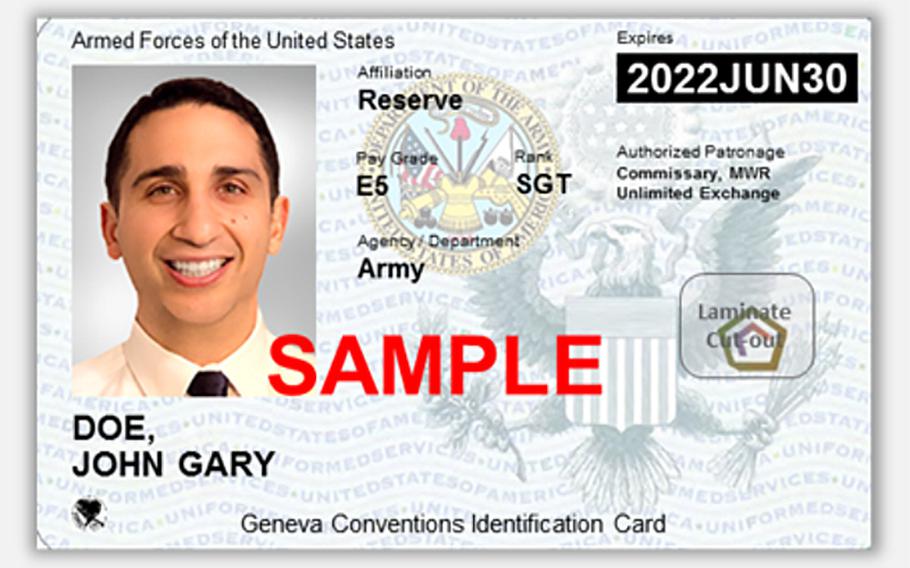 Dod Dependent Id Card