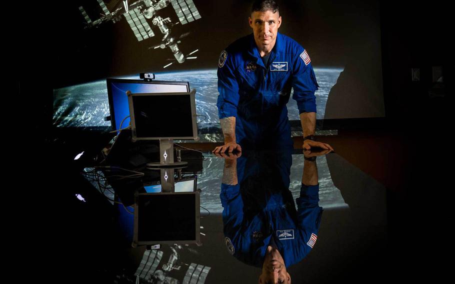 NASA Astronaut Col. Michael S. Hopkins, a veteran of Expedition 37/38 aboard the International Space Station (ISS) in 2013-2014, is currently part of the team at Johnson Space Center in Houston, Tex., that is designing launch, docking and reentry procedures and communications for the Boeing CST-100 Starliner, one of the commercial launch vehicles NASA will begin testing next year for use to transport six-astronaut crews to and from the ISS.