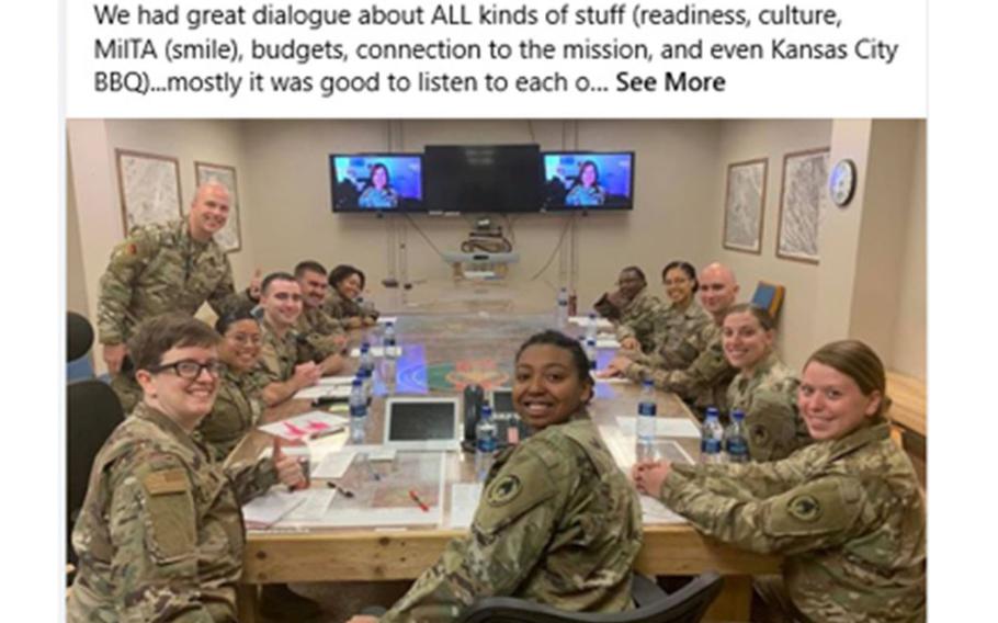 Last month, a Facebook post from Chief Master Sgt. of the Air Force JoAnne Bass stirred up conversation when a staff sergeant left a cheeky comment about the pronunciation of her surname.