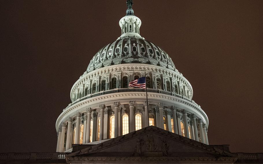 The U.S. Capitol.