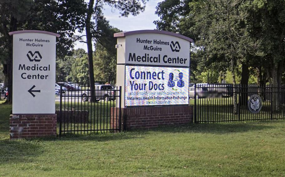 Officials for the Department of Veterans Affairs said the agency is not considering a name change for the Hunter Holmes McGuire VA Medical Center in Richmond, Va., which honors the personal doctor to Stonewall Jackson, one of the most famous Confederate generals of the Civil War.