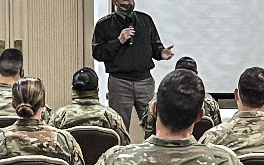 Army Chief of Staff Gen. James McConville spent two days this week at Fort Hood, Texas, to hear from soldiers about the progress being made to improve the command climate and culture on the base.