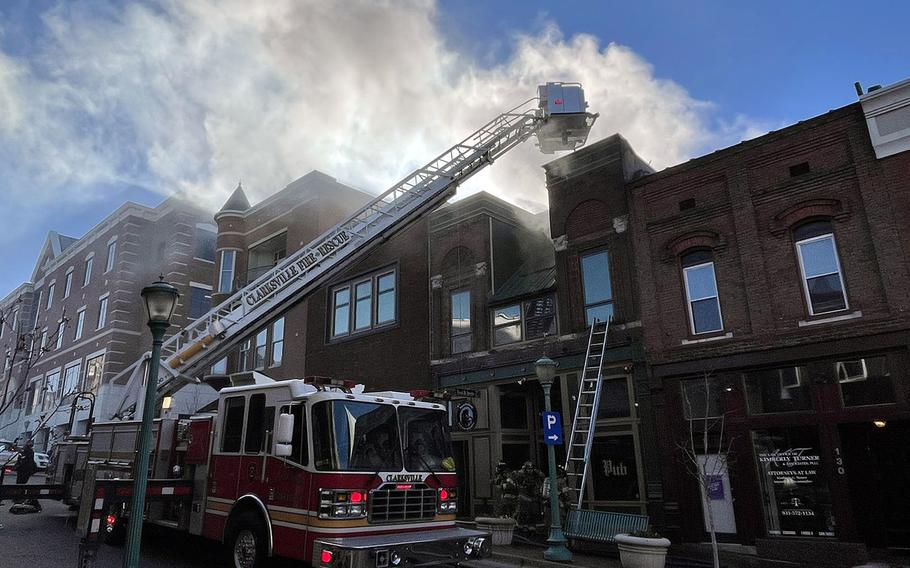 A March 3, 2021, fire has forced the closure of the popular, veteran-owned Blackhorse Pub in Clarksville, Tenn., which was founded shortly after the Gulf War.