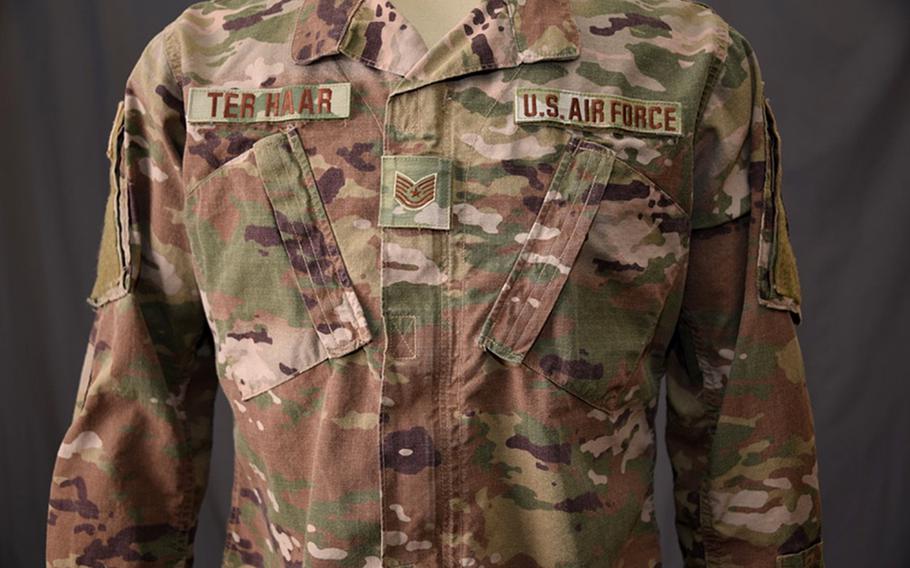 On April 1, 2021, the Operational Camouflage Pattern uniform will be the standard issue uniform of the U.S. Air Force. 

