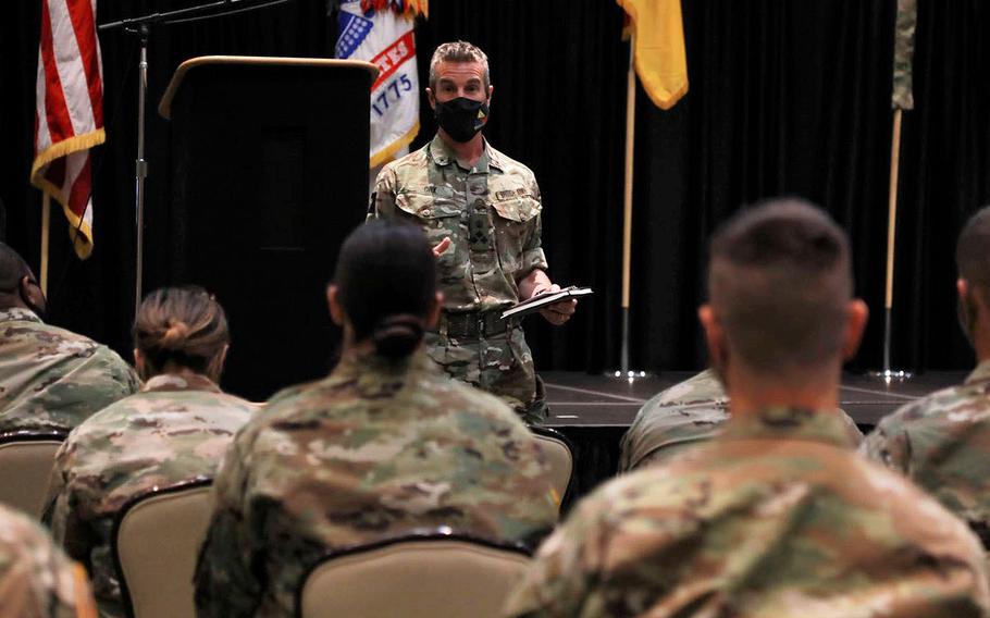 British army Brig. Andy Cox, deputy commander for maneuver with the 1st Armored Division at Fort Bliss, Texas, has taken the reins of Operation Ironclad, an initiative at Fort Bliss to root out sexual harassment and assault, suicide and extremism from the ranks.