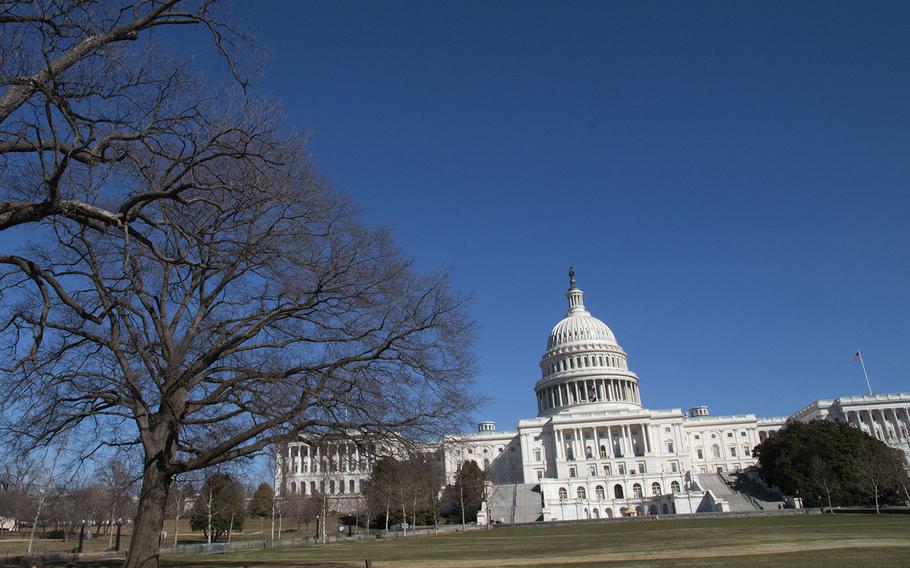 The U.S. Capitol.