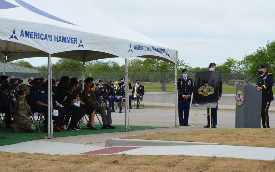 Lt. Gen. Pat White, commander of III Corps and Fort Hood, said Monday that the renaming of a gate at the Texas Army base to honor Spc. Vanessa Guillen will remind soldiers that they should know every one of their teammates. Guillen was killed one year ago at the base by a fellow soldier.