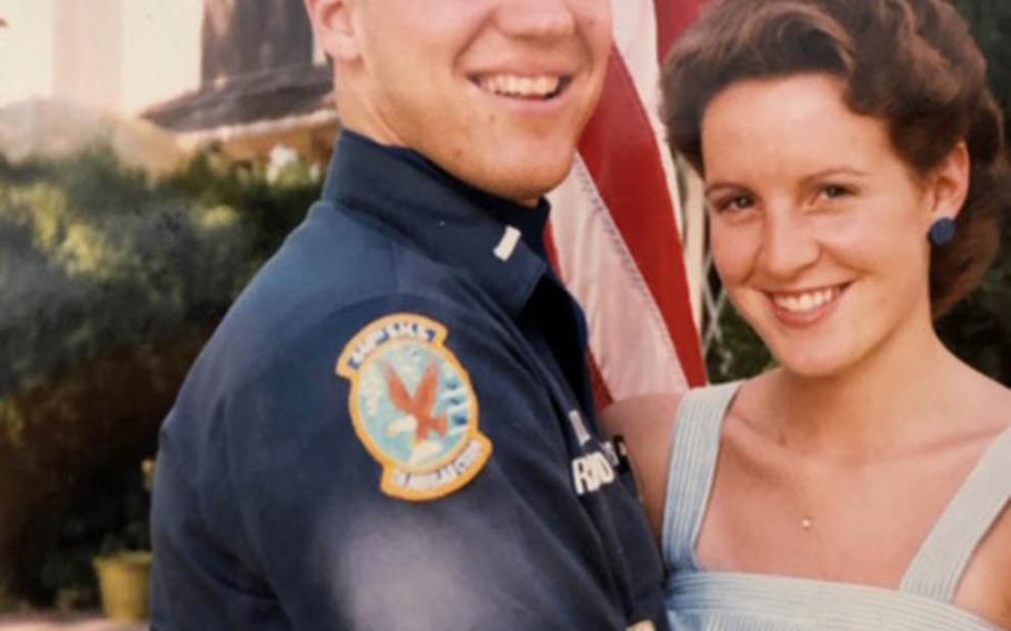 John and Mollie Raymond as a newly married couple. Gen. John Raymond became the first chief of space operations when the Space Force was formed on Dec. 20, 2019.