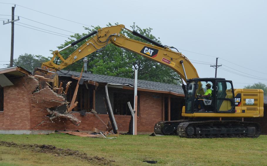 Lendlease, the private company that manages family housing at Fort Hood, Texas, began demolition at the base last week on two homes as part of $1.1 billion financial investment in housing at Fort Hood and four other Army bases. 
