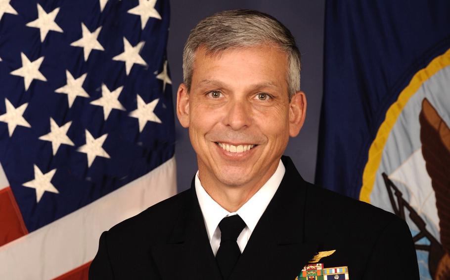
Capt. Nate Schneider, commander of the Navy's aviation maintenance training center at Naval Air Station Pensacola, Fla., was relieved Tuesday, April 28, 2020, for loss of confidence in his ability to command.


