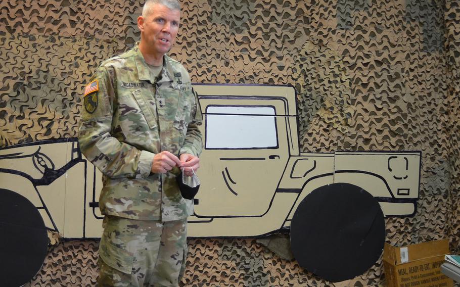 Maj. Gen. Jeff Broadwater, commander of the 1st Cavalry Division, said that each of the division’s 29 battalions will visit the SHARP 360 facility this year to undergo interactive training to learn to identify and prevent sexual assault and harassment. “We’re all getting better and identifying problems, to address those problems and move forward,” he said. 
