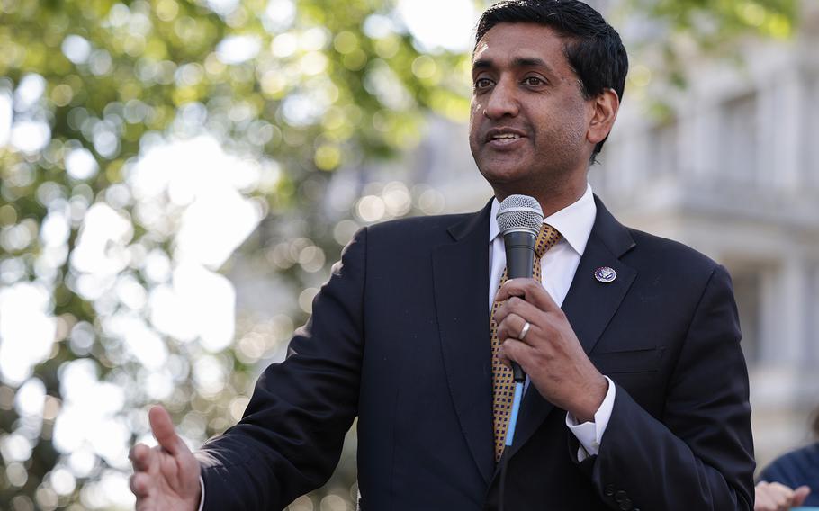 Rep. Ro Khanna, D-Calif., is set to lead a bipartisan delegation to Taiwan on Friday, Feb. 17, 2023. Khanna said part of the mission is to "affirm the One China policy and make clear we want to do everything we can to deter a military conflict,” with China. 