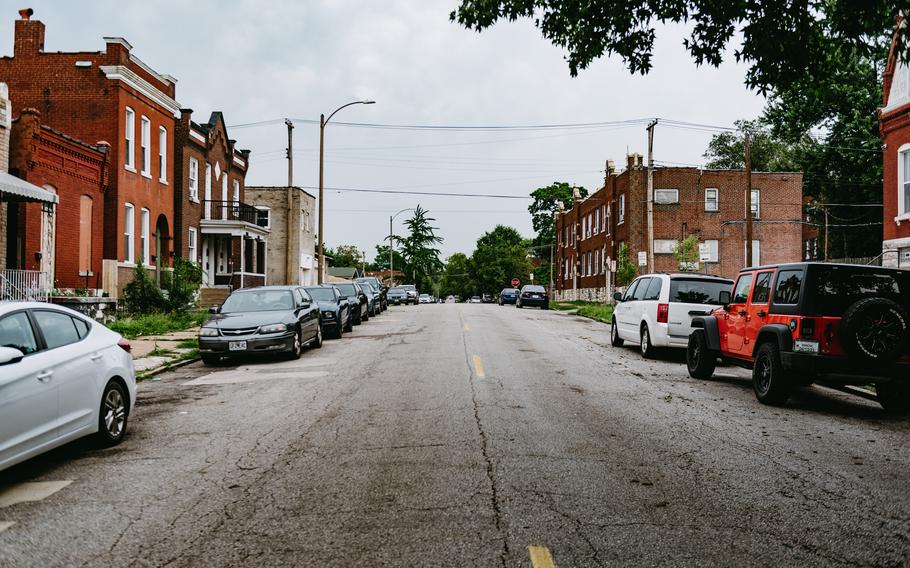 Multiple homes on California Avenue in St. Louis were targeted the night Don Clark was killed. 