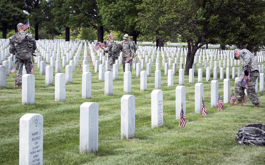 “We wouldn’t be able to live the lifestyle that the entire country does if it wasn’t for the men and women we’re honoring today," said Pvt. Juan Garcia.