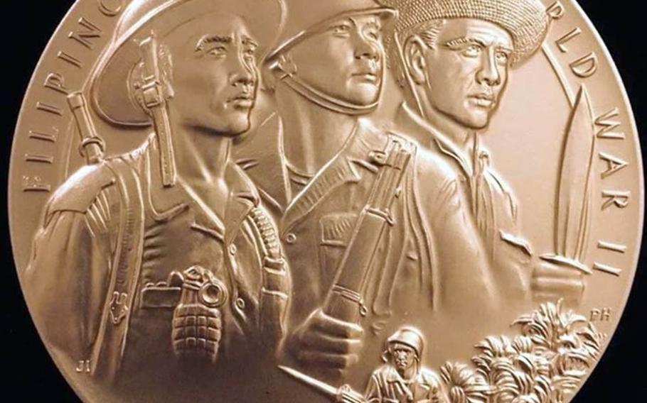 This Congressional Gold Medal honors a quarter-million Filipinos who fought during World World II at a time when their country was a U.S. commonwealth.