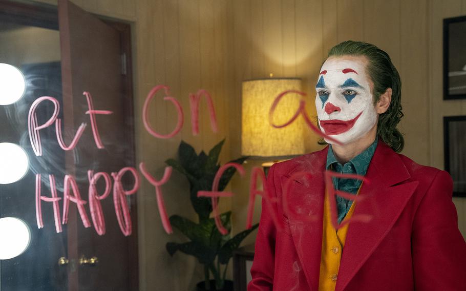Joaquin Phoenix stars as Arthur Fleck in ''Joker,'' a Warner Bros. Picture release.