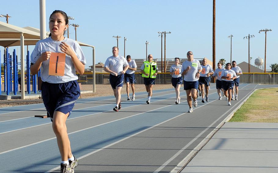 Airmen are now required to fill out a fitness questionnaire at least seven calendar days prior to participating in the physical fitness test. The questionnaire logs age, medical history and risk factors to assess the subject’s readiness prior to a fitness test.