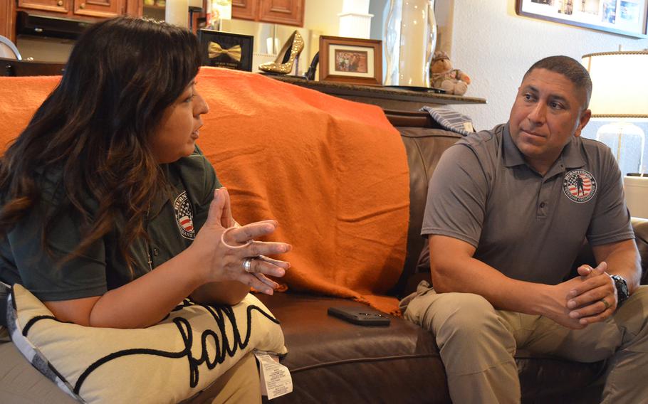 Rosie and Le Roy Torres discuss a lawsuit they filed against the Texas Department of Public Safety after Le Roy Torres was forced to resign from his job as a state trooper because of a lung disease he developed while deployed to Iraq as an Army Reserve captain. Their financial situation became so strained they nearly lost their home in Robstown, Texas to foreclosure. 