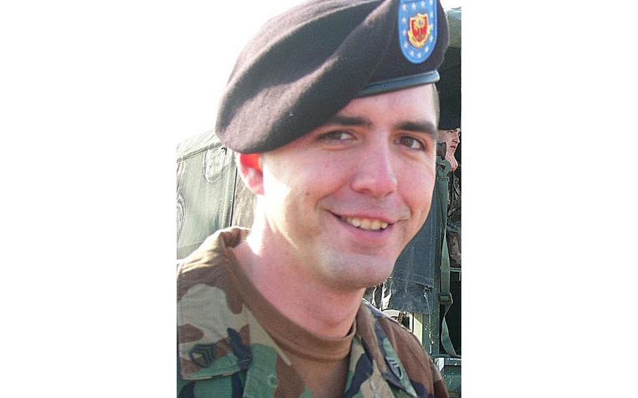 Iraq War veteran Brian McGough.