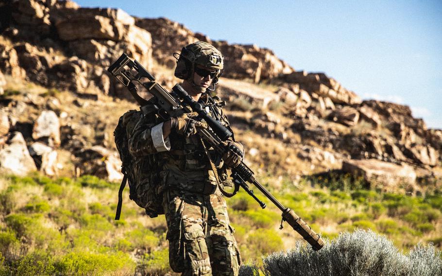 The Army and Marine Corps have allocated funding in their 2021 budget requests for a new sniper rifle, the Barrett Firearms Multi-Role Adaptive Design, or MRAD. The rifle has a range of 1,500 meters.
