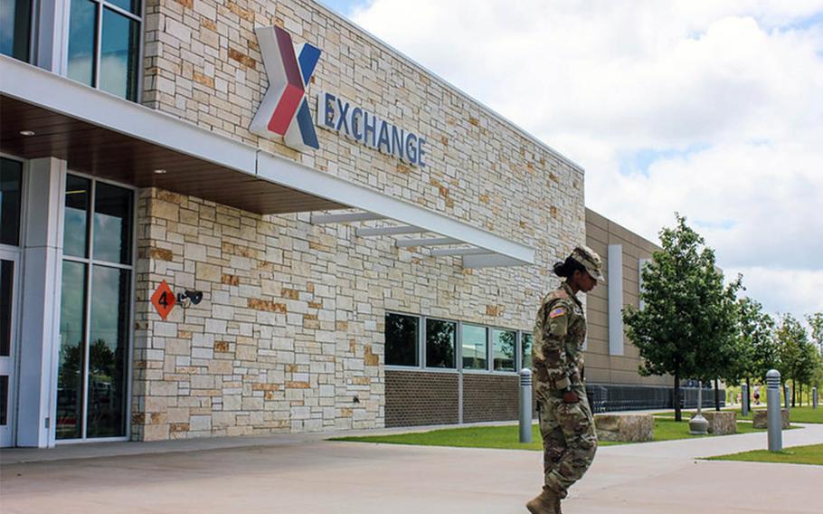 Army and Air Force Exchange Service shoppers pushed April online sales to more than double the April 2019 figures.