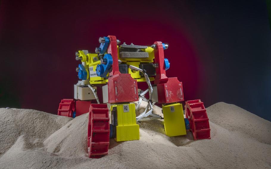 Researchers at Georgia Tech developed a robot known as the Mini Rover that can navigate loose sand without getting stuck, in collaboration with the NASA Johnson Space Center and funding from the Army Research Office, the Army said May 14, 2020.