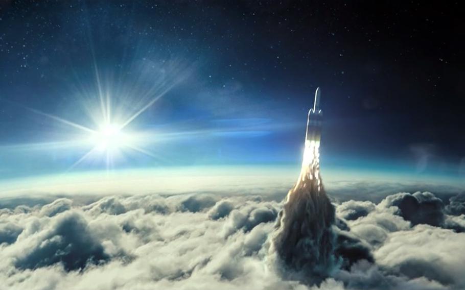 The U.S. Space Force released a recruiting ad Thursday, May 28, 2020, that opens with a star-filled sky followed by scenes of space-related activities, launches and technology.