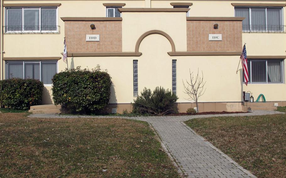 A duplex on Villagio, U.S. Army Garrison Italy's on-base housing.  Army-owned and -leased housing in Stuttgart, Germany and Italy ranked 23rd and 24th, respectively, out of 26 sites examined in a quality survey conducted in the U.S. and overseas, a report released June 22, 2020 says.