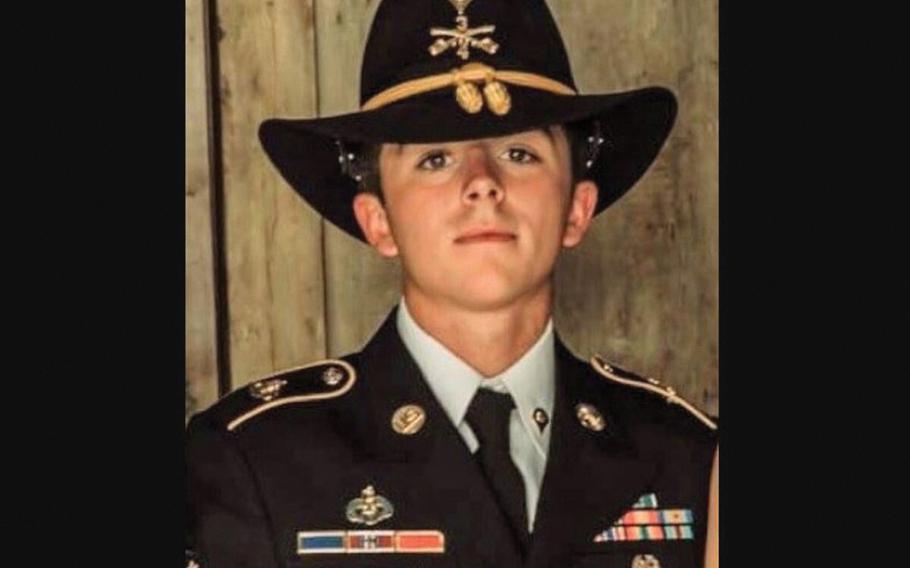 Spc. Shelby Tyler Jones, 20, was pronounced dead from a gunshot wound at 3:45 a.m. Sunday, March 1, 2020, outside of a convenience store on Fort Hood Street.
