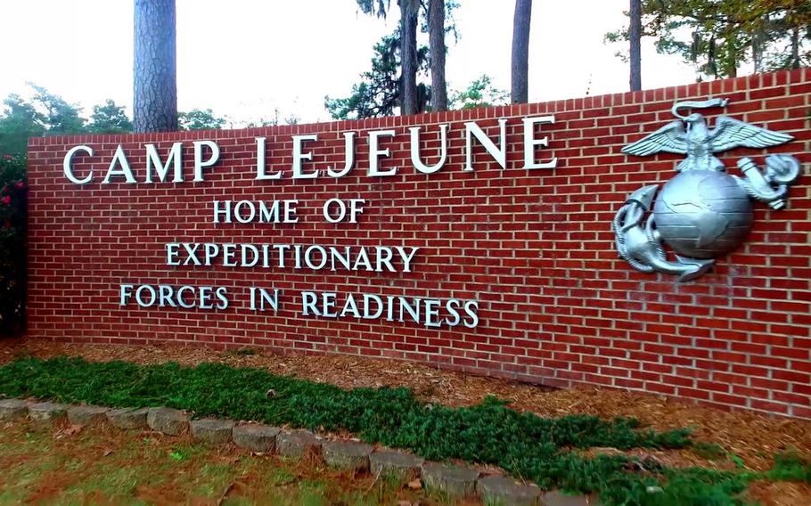 A Marine who went on the lam from Camp Lejeune on Sept. 24, 2020 is one of four service members who have been charged in connection with an armed robbery in a church parking lot in Surf City, N.C.