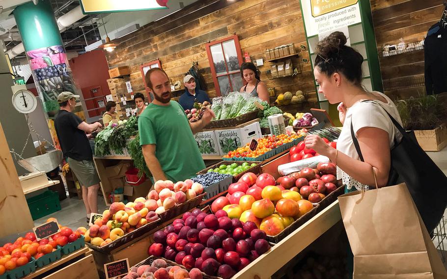 The Boston Public Market is the city's new and only year-round indoor market featuring products and produce of New England. (Ellen Creager/Detroit Free Press/TNS)