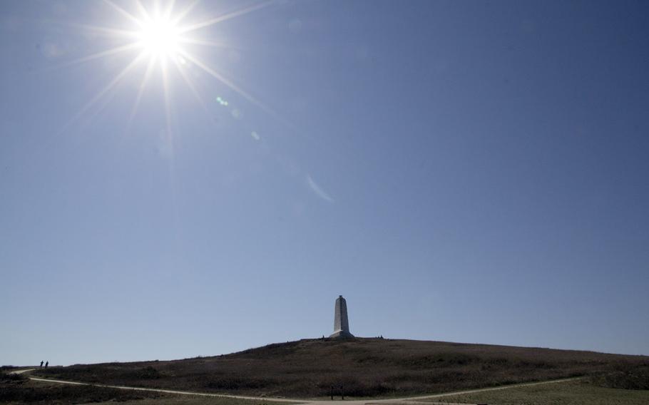 The Wright Brothers National Memorial in Kitty Hawk, N.C.