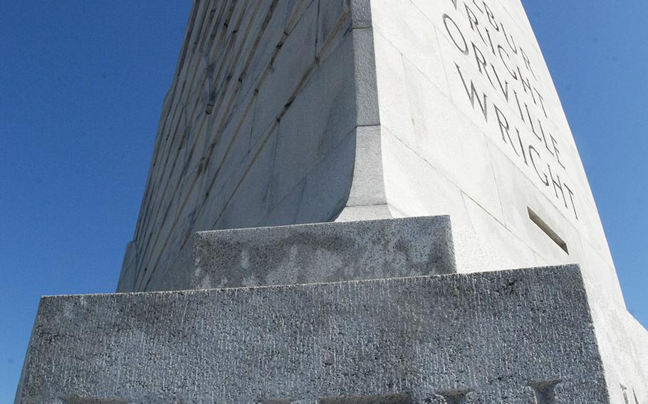 The Wright Brothers National Memorial in Kitty Hawk, N.C.