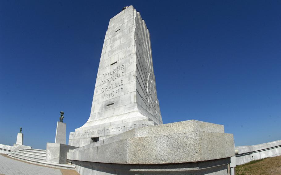 The Wright Brothers National Memorial in Kitty Hawk, N.C.