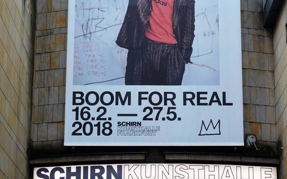 ''Basquiat. Boom for Real'' is a new exhibit at the Schirn Kunsthalle in Frankfurt, Germany that features the works of the late African-American artist Jean-Michel Basquiat. The exhibit runs until May 27, 2018. 

Michael Abrams/Stars and Stripes



